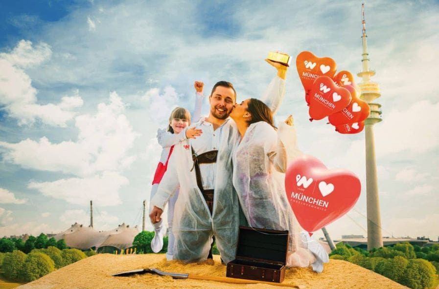 Sommer-Event "weeIsland": Wer findet den Goldschatz im Mega-Sandberg?