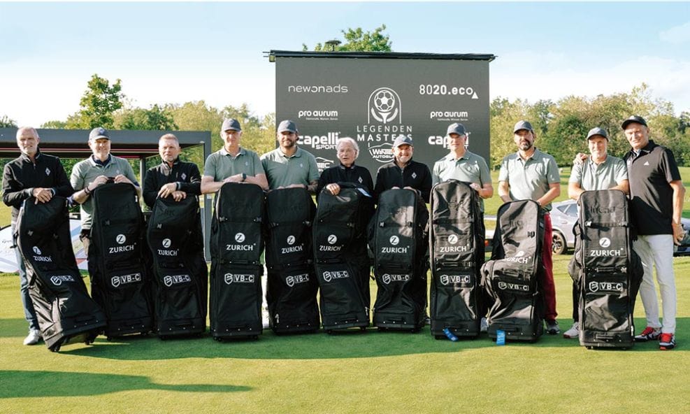 Golfturnier der Legenden: Fußball-Bundesliga-Profis schlagen ab