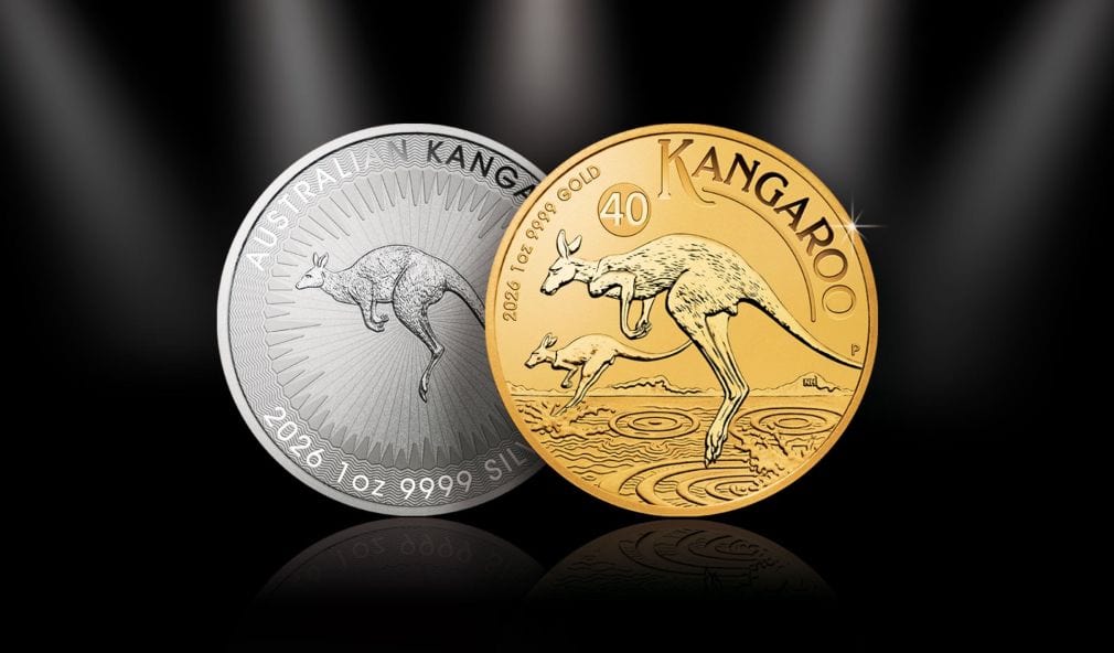 Australiens Münz-Ikone feiert 40 Jahre – das neue Gold-Känguru 2026