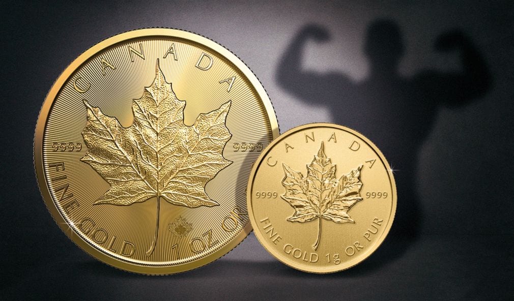 Kleine Gold-Stückelungen: Maple Leaf auf Mini-Münzen zum Bestpreis