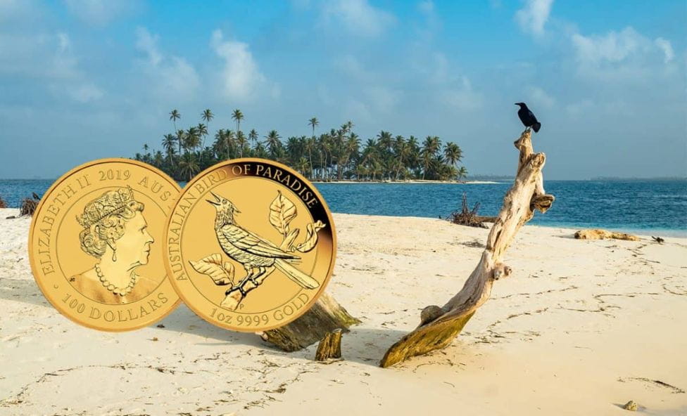 Birds of Paradise: Ein Paradiesvogel in Gold und Silber mit Seltenheitswert