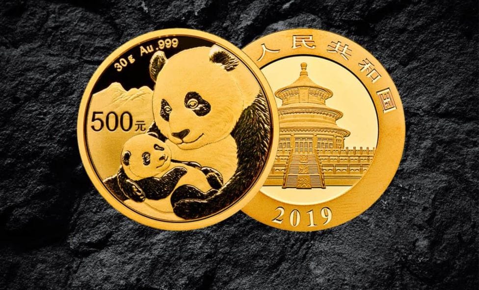Panda-Münzen in Gold für 2019 veröffentlicht
