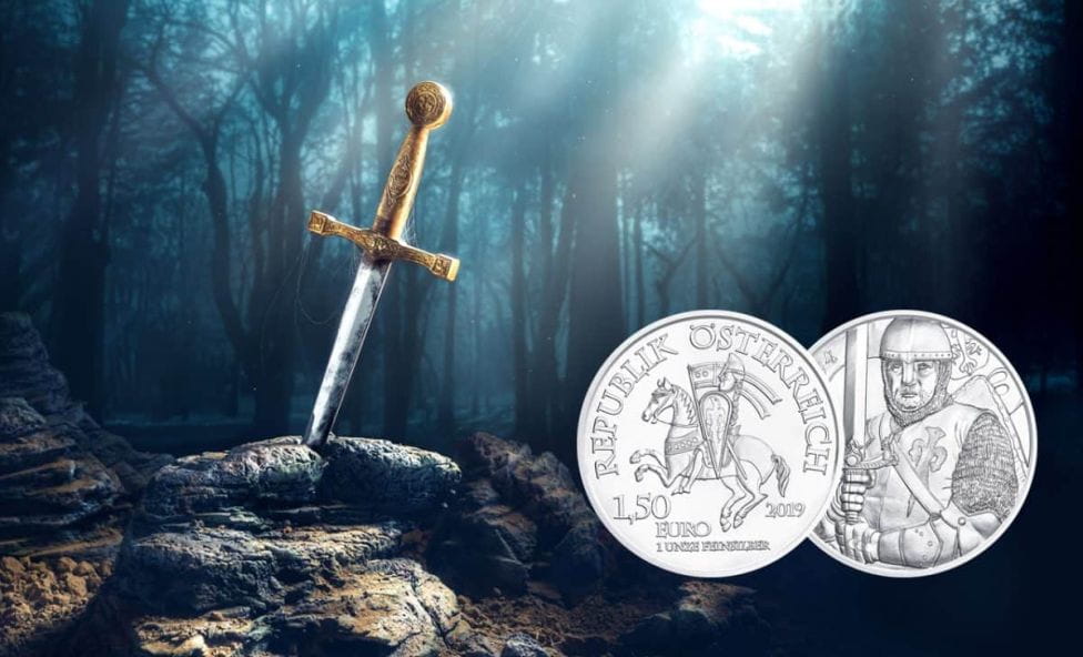 Jubiläumsunzen aus Österreich: Ritter aus Silber erobern den Bullion-Markt