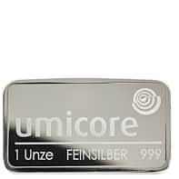 Silberbarren 31,1 Gramm Umicore