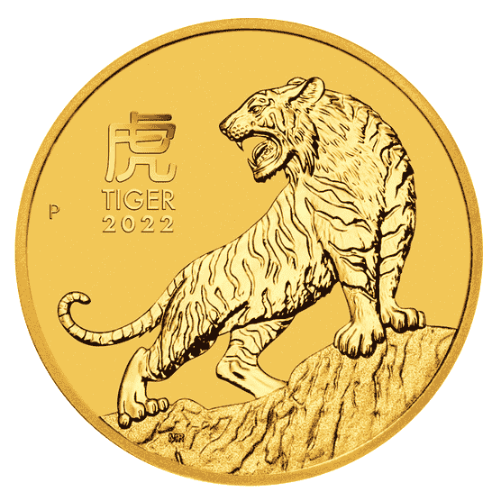Goldmünze 1_20 Unze Australien Lunar III Tiger 2022_1