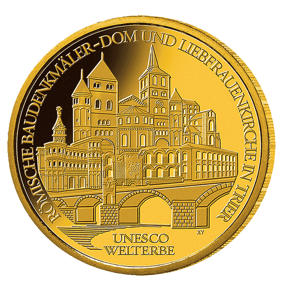 Goldmünze 100 Euro Unesco Weltkulturerbe Trier 2009_1