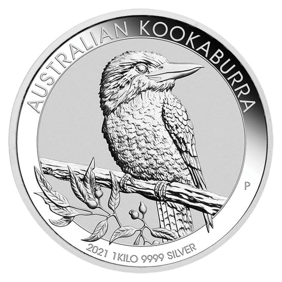 Silbermünze 1 Kilogramm Kookaburra regelbesteuert diverse Jahrgänge_1