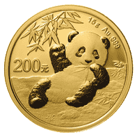 Goldmünze 15 Gramm China Panda diverse Jahrgänge_1