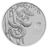 Platinmünze 1 Unze Australien Lunar III Schlange 2025