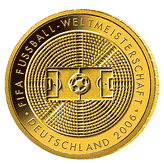 Goldmünze 100 Euro Unesco Weltkulturerbe Fußball WM 2005
