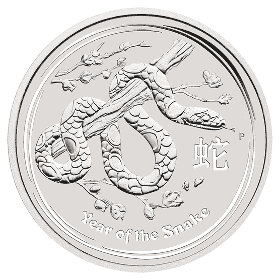 Silbermünze 1 Kilogramm Lunar Serie 2 Schlange 2013 regelbesteuert_1