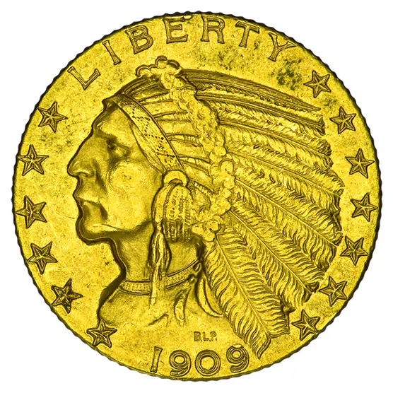 Goldmünze 5 US Dollar Indianer_1