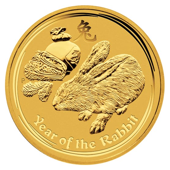 Goldmünze 2 Unzen Australien Lunar II Hase 2011_3.jpg