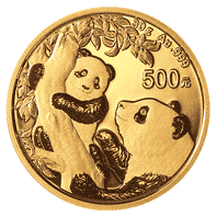 Goldmünze 30 Gramm China Panda diverse Jahrgänge_1