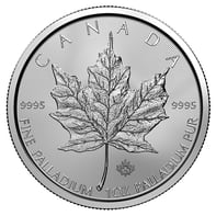 Palladiummünze 1 Unze Maple Leaf diverse Jahrgänge regelbesteuert_1