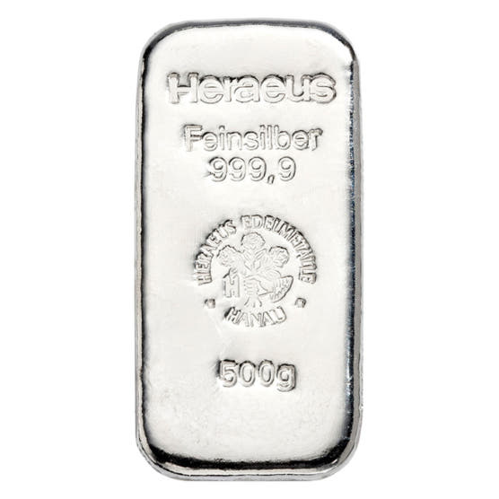 Silerbarren 500 Gramm Heraeus gegossen.jpg