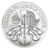 Platinmünze 1 Unze Philharmoniker zur Lagerung