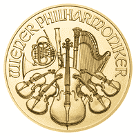 Goldmünze 1 Unze Philharmoniker diverse Jahrgänge Euro Prägung_2