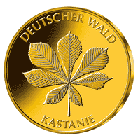 Goldmünze 20 Euro Deutscher Wald Kastanie 2014_1