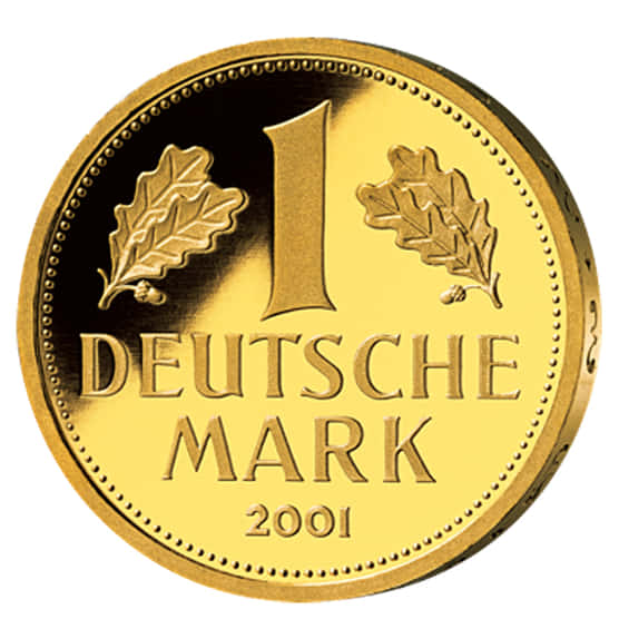 Goldmünze 1 Deutsche Mark Goldmark 2001_1