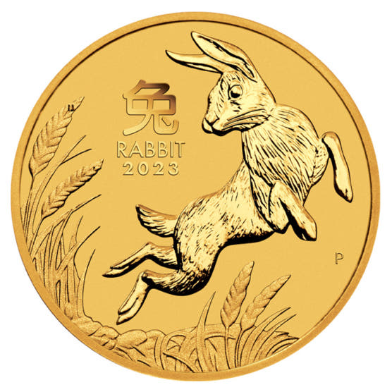 Goldmünze 1_10 Unze Australien Lunar III Hase 2023_1.jpg