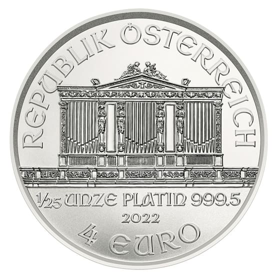Platinmünze 1_25 Unze Philharmoniker regelbesteuert aktueller Jahrgang_1
