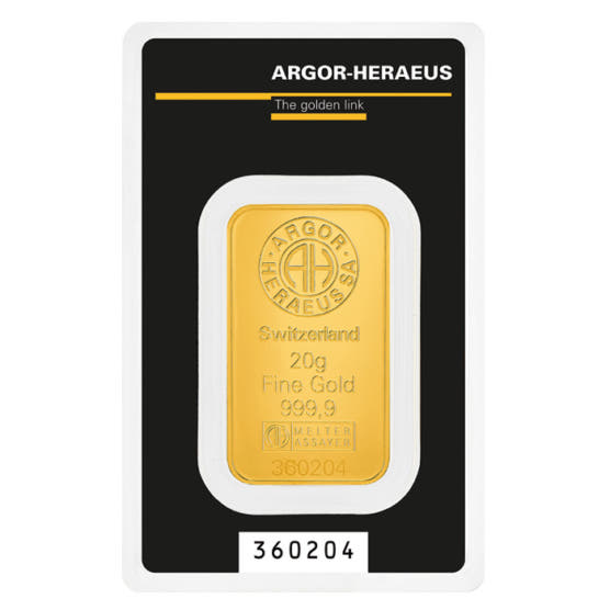 Goldbarren 20 Gramm diverse Hersteller_1