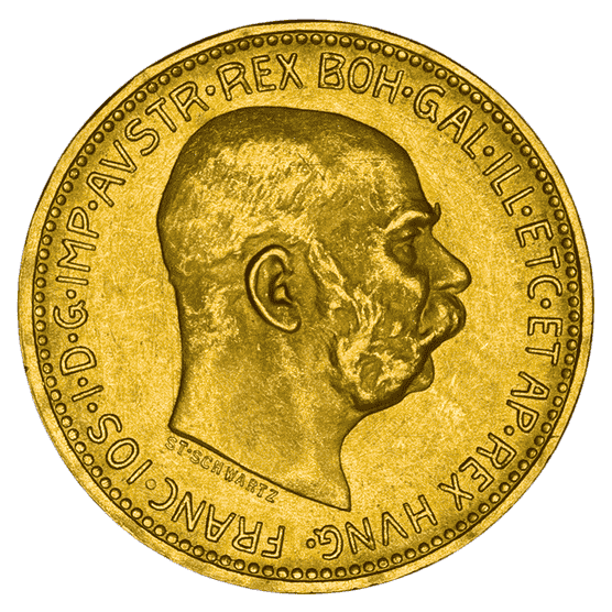 Goldmünze 20 Kronen Österreich_1