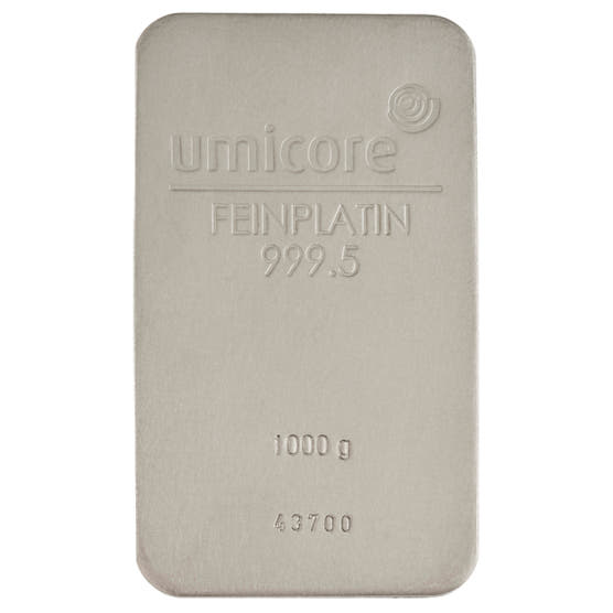 Platinbarren 1000 Gramm Umicore_1