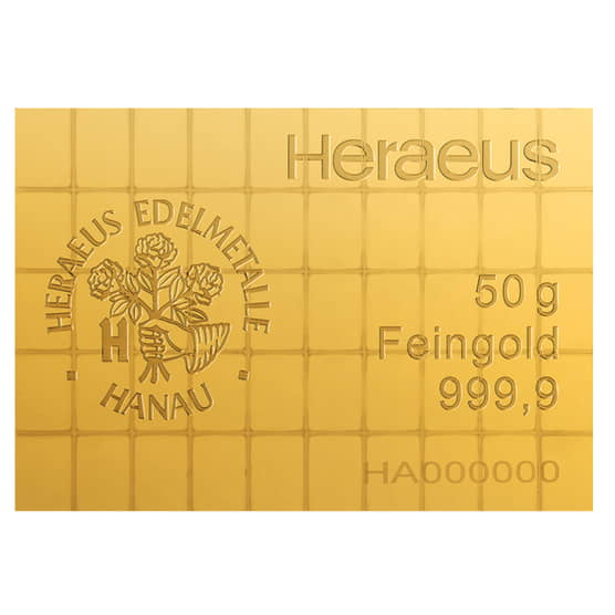 Goldbarren 50 Gramm Tafelbarren Heraeus_1.jpg